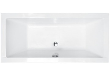 Wanna prostokątna QUADRO 180x80 + OBUDOWA + SYFON