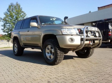 Накладка лебедки Nissan Patrol Y61 в бампер Expedition 4x4