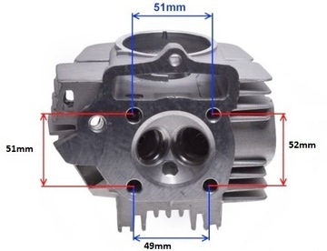 КОМПЛЕКТ ГОЛОВНЫХ КЛАПАНОВ Cross KXD 612 PRO 110 125 куб.см