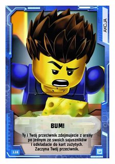 karta nr 116 Bum! lego nexo Knights 2