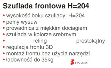 REJS CRAWER CB HIGH H-204 L-500 + КОЛЬЦО KW1