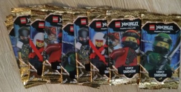 karty lego ninjago seria 4 łowcy smoków saszetki