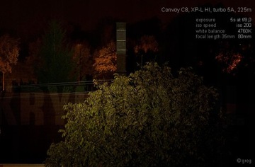 Фонарик Convoy C8+ XP-L HI 1600лм, прожектор