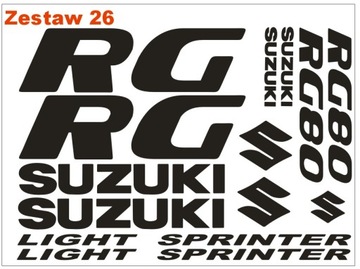 Naklejki Suzuki RF RG RGV GSXF 600 50 80 250 900