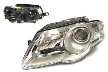 VW Passat B6 2005-, Reflektor lampa nowa LEWA