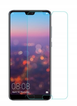 Тонкий силиконовый матовый чехол для Huawei P20 Pro+ 9H GLASS