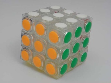 Kostka logiczna 3x3x3 - LENTILKOWA