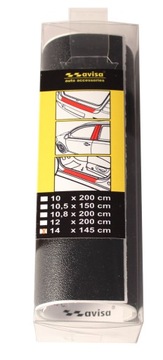 ФОЛЬГА ЗАЩИТНАЯ AVISA ЧЕРНАЯ для порогов, порогов капота, багажника, стоек автомобиля, 14х145