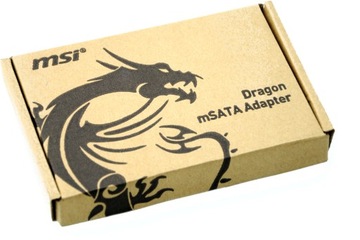 Адаптер MSI DRAGON mSATA SATA Корпус 2.5 диска