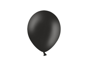 Balony czarne 23 cm,25 szt. urodziny, ślub, wesele