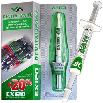 XADO/EX120 do skrzyń manualnych, tylnych mostów