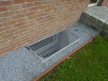 DOŚWIETLACZ NAŚWIETLACZ PIWNICZNY STUDNIA PIWNIC WOLFA 81x66x43 RUSZT 30/30