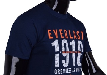 Nové tričko EVERLAST tmavomodré EVR9300 veľ. S