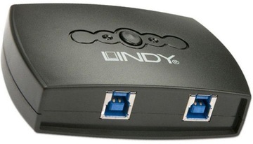 LINDY 43141 2-портовый коммутатор USB 3.0