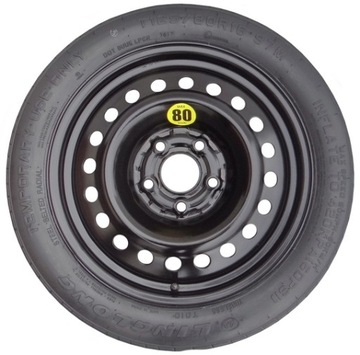 KOLO DOJEZDOVÉ 125/80 R16 FIAT DOBLO (2010-2018)