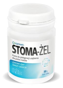 STOMA ŻEL 50G PASTA DO PIELĘGNACJI ZĘBÓW PSA KOTA