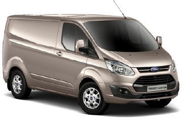 FORD TRANSIT CUSTOM охватывает период с 2012 по 2023 год.