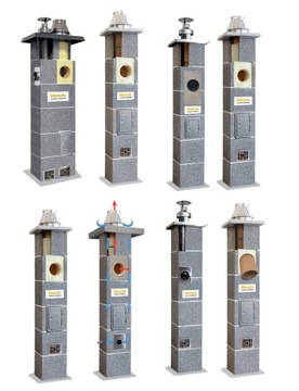 FI 200 КЕРАМИЧЕСКИЙ ДЫМОХОД 13М УНИВЕРСАЛЬНЫЙ НЕЗАВИСИМЫЙ ХОЧ