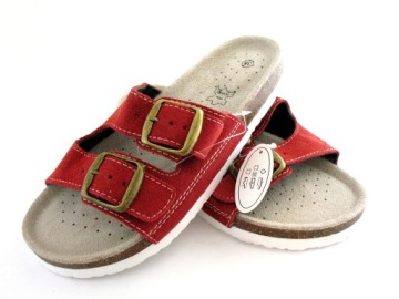 ПРОФИЛИРОВАННЫЕ ЖЕНСКИЕ КОЖАНЫЕ ТУФЛИ FELPS BIO 37