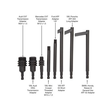 ПЕРЕХОДНИКИ ДЛЯ ЗАПРАВКИ КПП DSG CVT