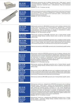 Симметричная электрозащелка с блоком. Орно OR-EZ-4031