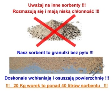 Универсальный СОРБЕНТ 20л для нефти, бензина, сырой нефти 10 кг.