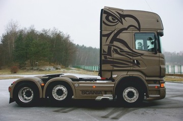 НАКЛЕЙКИ SCANIA R TOPLINE HIGHLINE ШАБЛОН НАКЛЕЙКИ 10