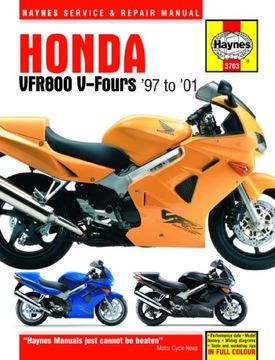 HONDA VFR800 (97-01) KSIĄŻKA NAPRAW MOTOCYKLA