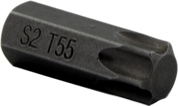 BIT KOŃCÓWKA TORX T55 x 30MM S2 10MM SZEŚCIOKĄTNA