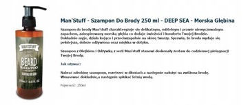 Man'stuff Szampon Do Brody / 250 ml Morska Głębina