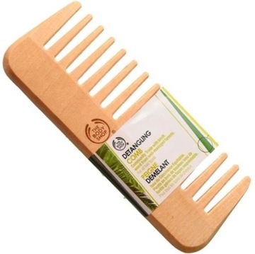 THE BODY SHOP_DETANGLING COMB_DREWNIANY GRZEBIEŃ