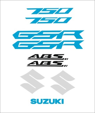 Набор наклеек Suzuki Gsr 600, 750, Gsr600, Gsr750