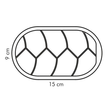Tescoma Foremka na bułki CHAŁKA, szablon, znacznik