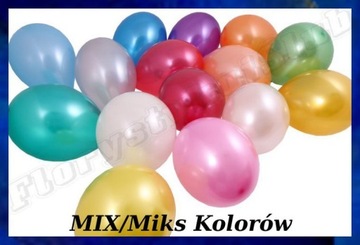 BM85 Balony BELBAL metalik 35cm 100szt 22 kolory