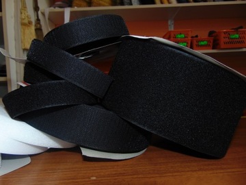 Липучка Лента-липучка 2 см Черный