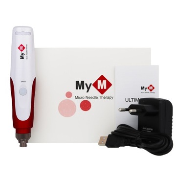 Dermapen MyM + 15 картриджей для мезотерапии derma pen