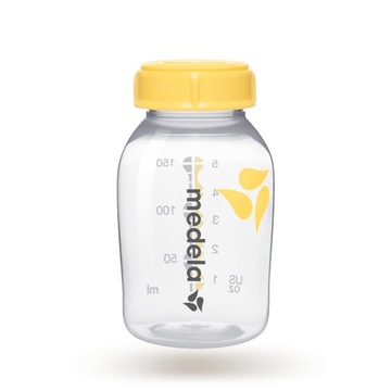 Medela 1 бутылочка для груди с принтом, 150 мл