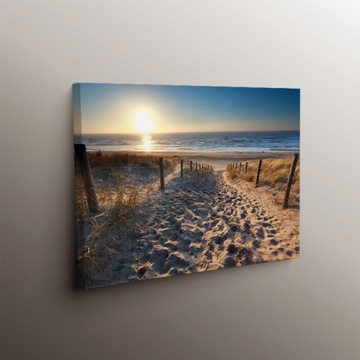 Obrazy na płótnie 50x40 Wzór Plaża