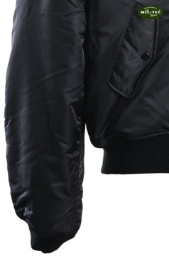 Куртка военного пилота Flek MA1 Basic Black 4XL