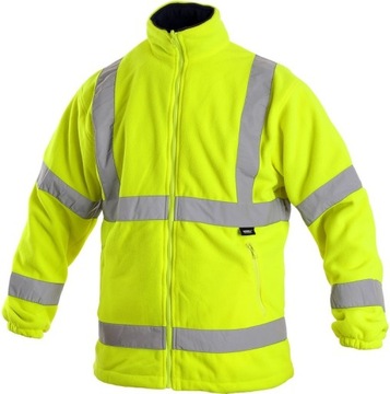 KURTKA POLAR ODBLASKOWY VIZWELL VWFC13 roz. XL