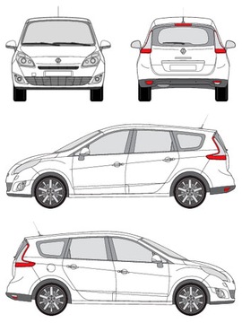 БАГАЖНИК CRUZ Oplus RENAULT SCENIC и GRAND SCENIC III 09-16