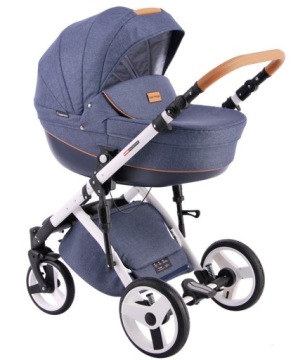 Wózek dziecięcy Comfort Prestige (len) Lonex 4w1