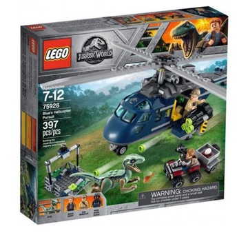 LEGO 75928 JURASSIC WORLD POŚCIG ZA ŚMIGŁOWCEM