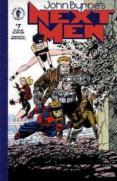 JOHN BYRNE'S NEXT MEN #7 - 1992 -KOMIKS USA - 9.2