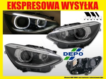 REFLEKTOR LAMPA RINGI XENON LOOK LED BMW 1 F20 F21