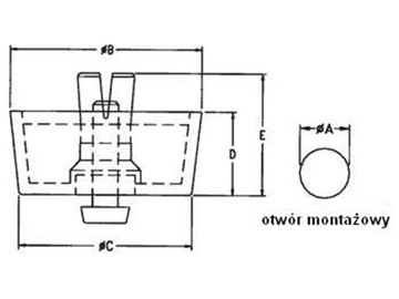 FIX-4,4/15/5 мм быстросборная ножка FIX-8SW