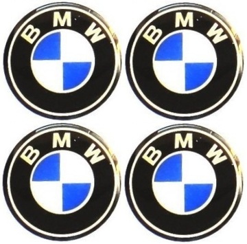 BMW 50mm NAKLEJKI NA FELGI DEKIELKI KOLPAKI