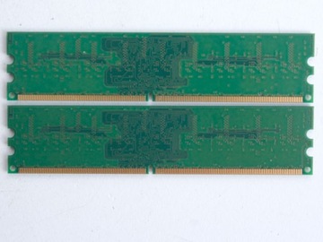 2x MICRON 1GB DDR2 PC2-6400E MT9HTF12872AY-800G1