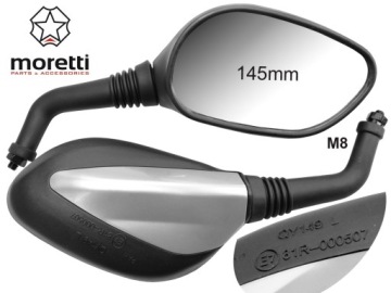 ЗЕРКАЛА ZIPP BARTON KEEWAY KINGWAY HOMOLOGATION E7