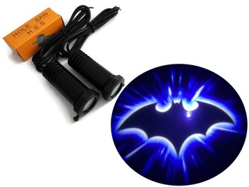 ŚWIATŁA LED POWITALNE LOGO BATMAN MAXX MOCNE 2x7W